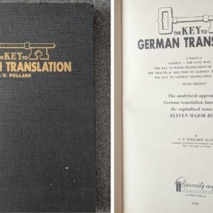 996. The Key to German Translation