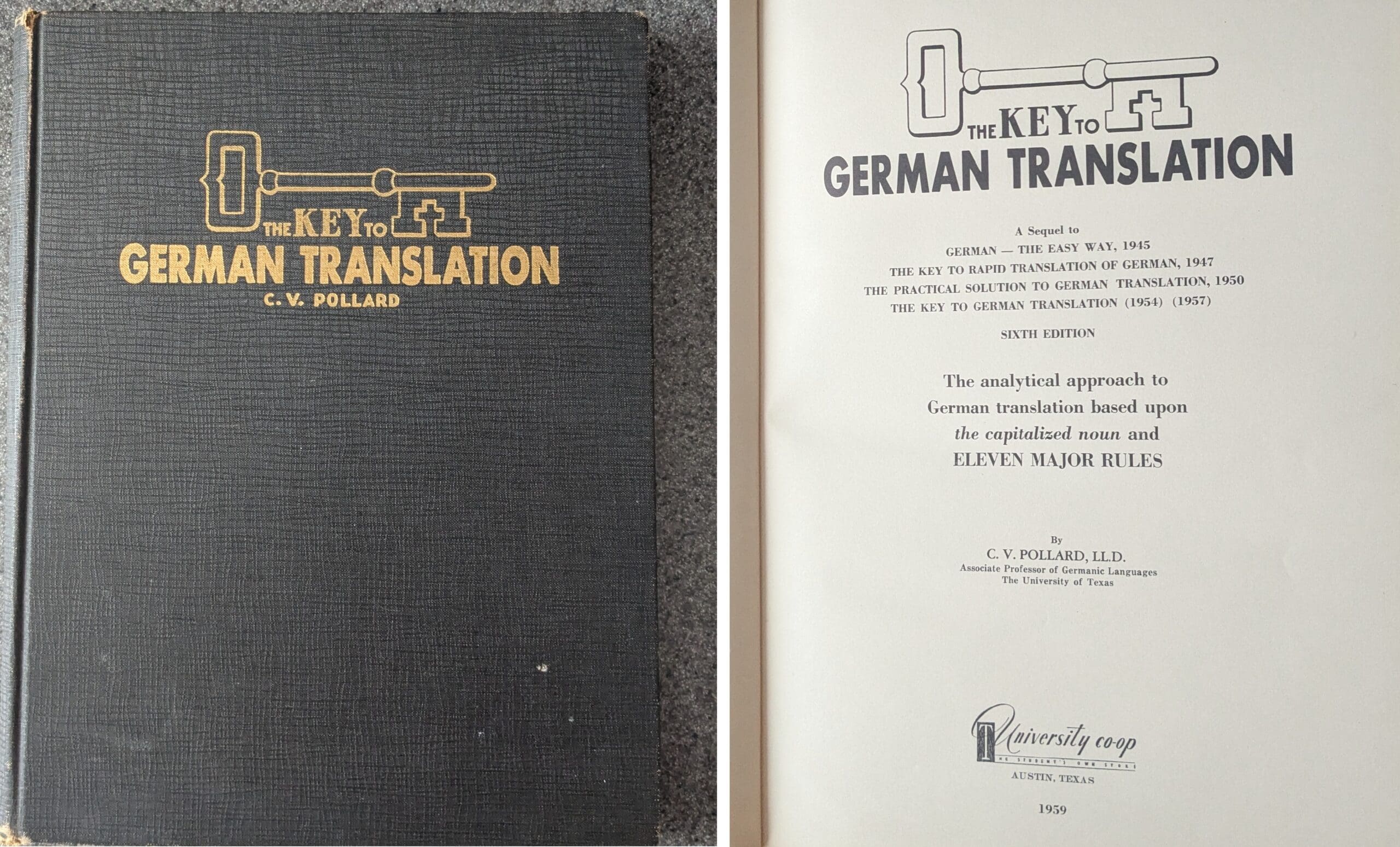 996. The Key to German Translation
